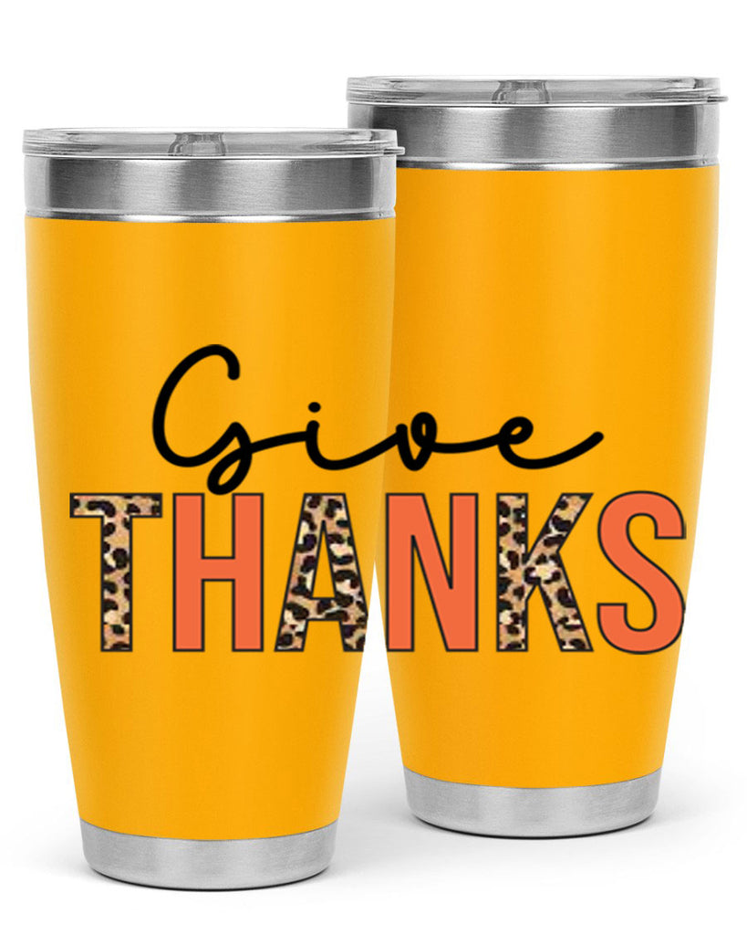 Give thanks 194#- fall- Tumbler