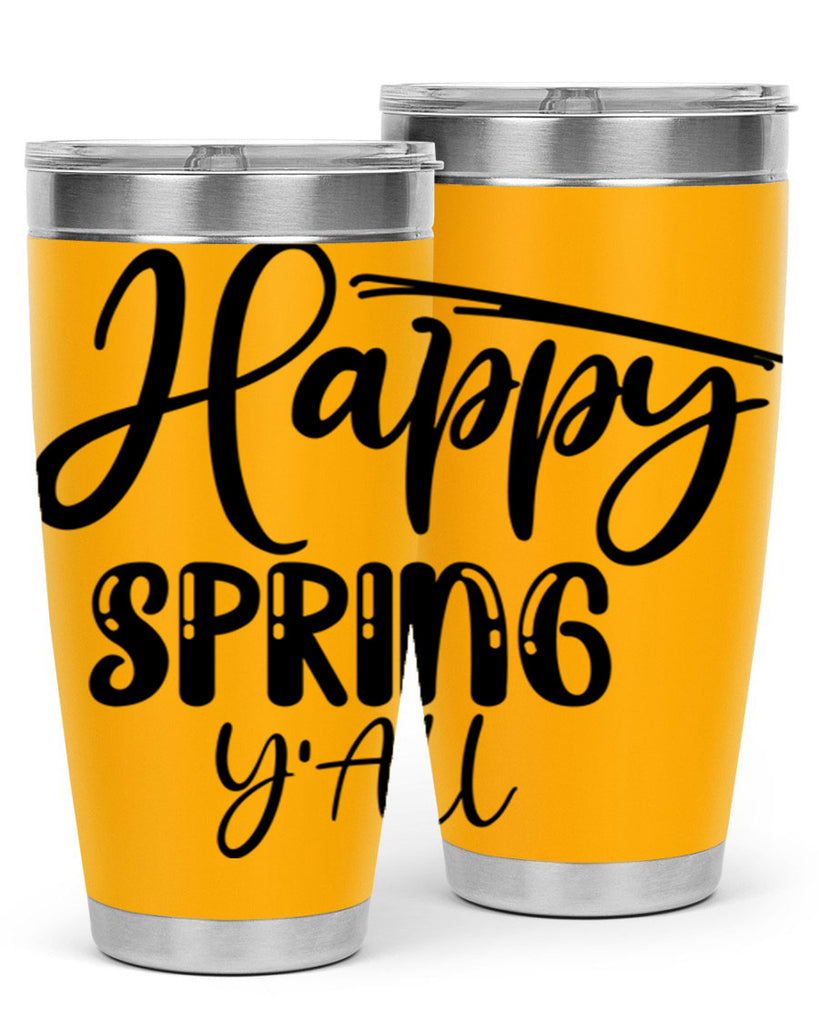 HAPPY SPRING YALL  179#- spring- Tumbler
