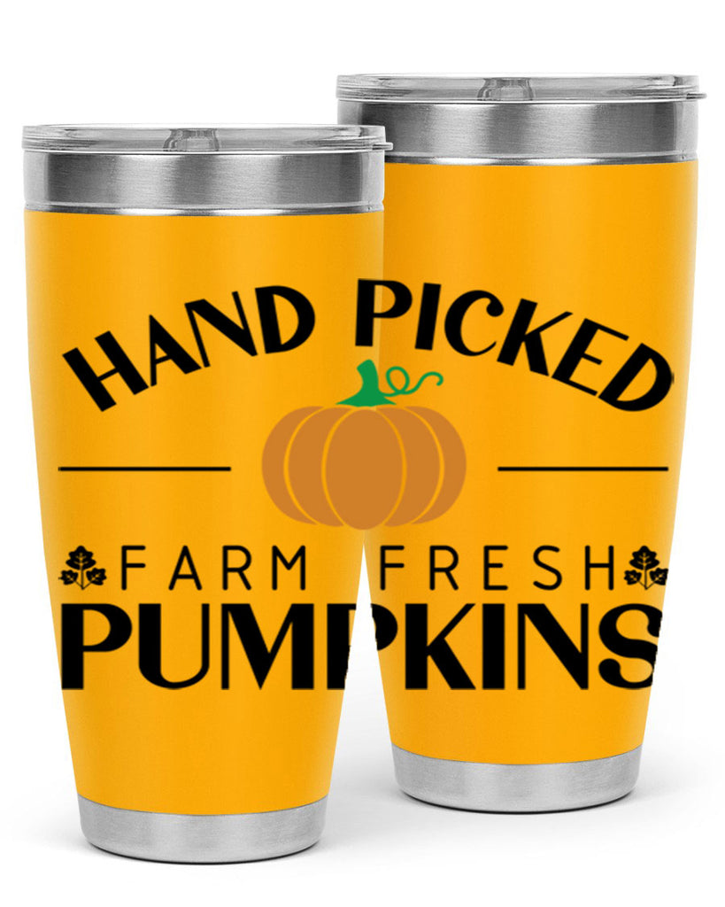 Hand Picked Farm Fresh Pumpkins 215#- fall- Tumbler
