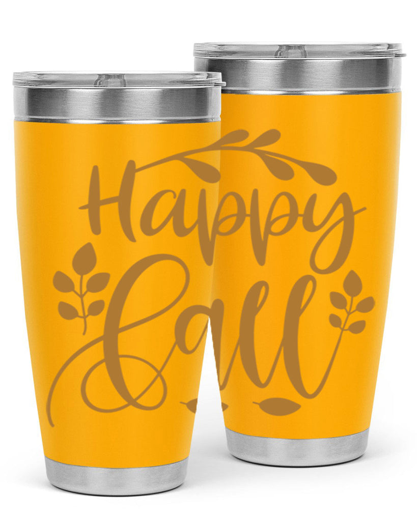 Happy Fall 236#- fall- Tumbler