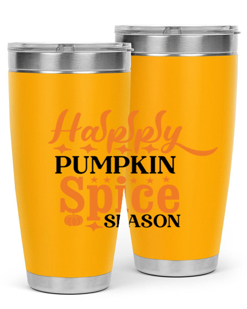 Happy Pumpkin Spice Season 245#- fall- Tumbler