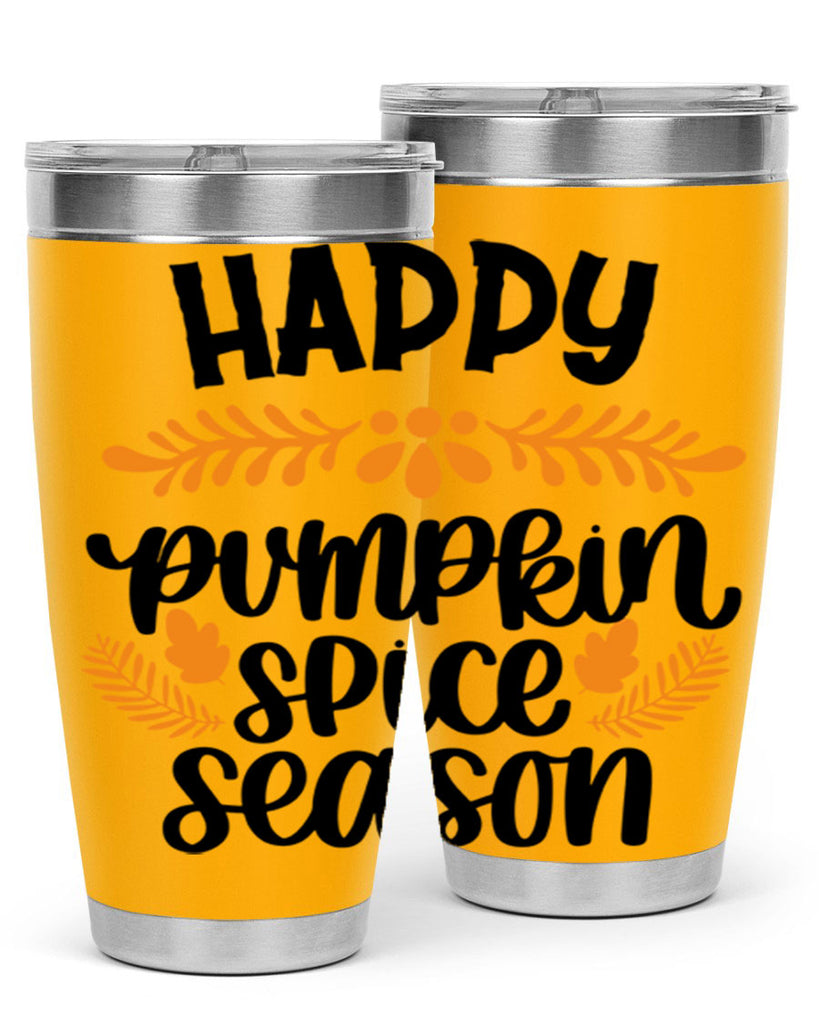 Happy Pumpkin Spice Season 492#- fall- Tumbler