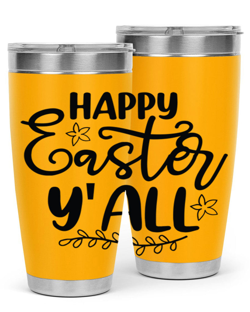 Happy easter yall  177#- spring- Tumbler