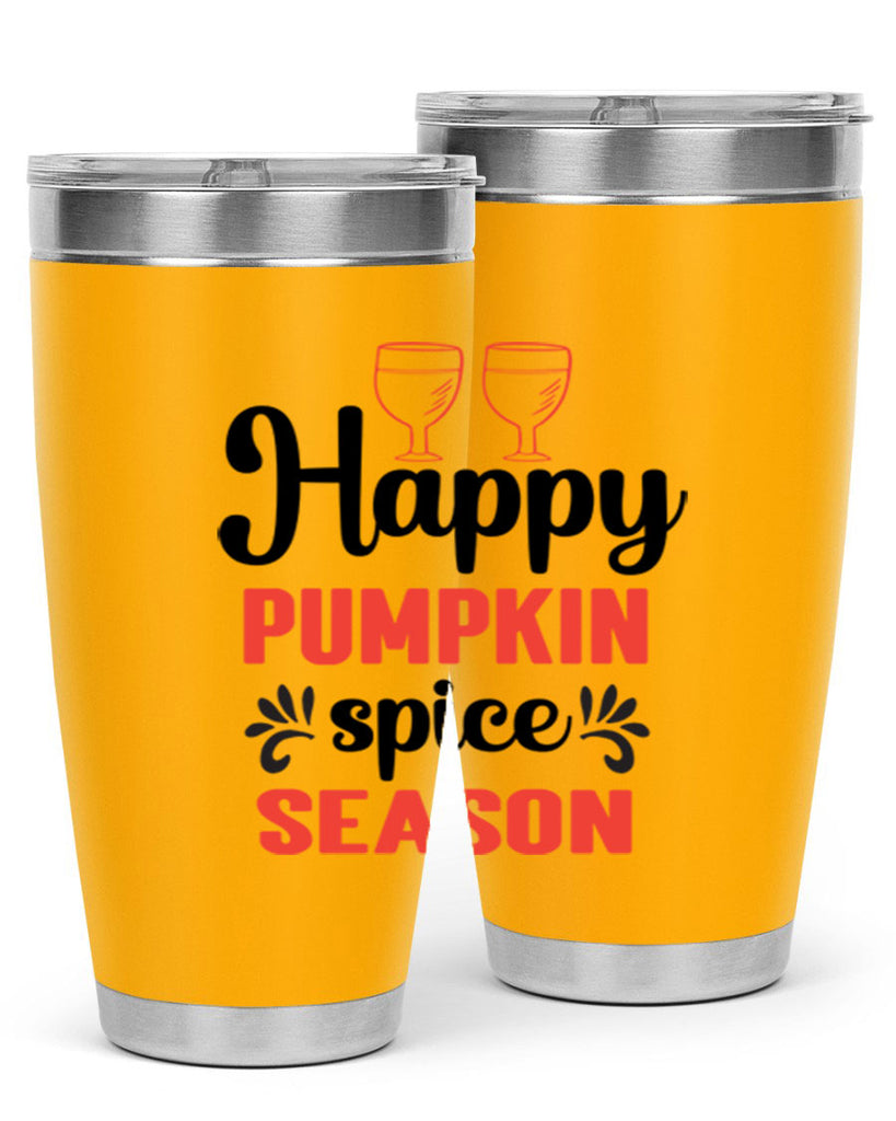 Happy pumpkin spice season 244#- fall- Tumbler