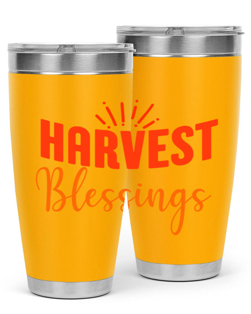 Harvest Blessings Design 264#- fall- Tumbler