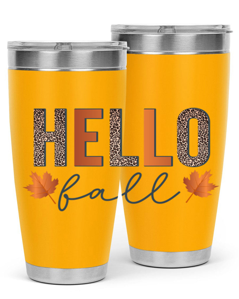 Hello Fall 272#- fall- Tumbler