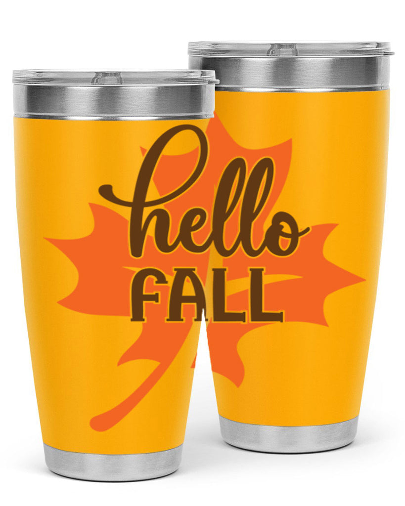 Hello Fall 273#- fall- Tumbler