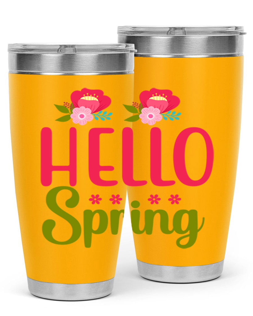 Hello Spring 186#- spring- Tumbler