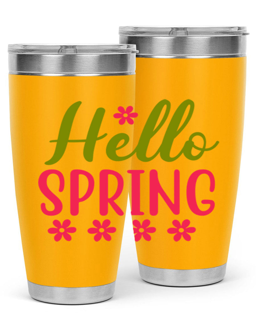Hello Spring 213#- spring- Tumbler