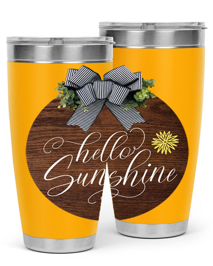 Hello Spring Lettering Mockup200#- spring- Tumbler