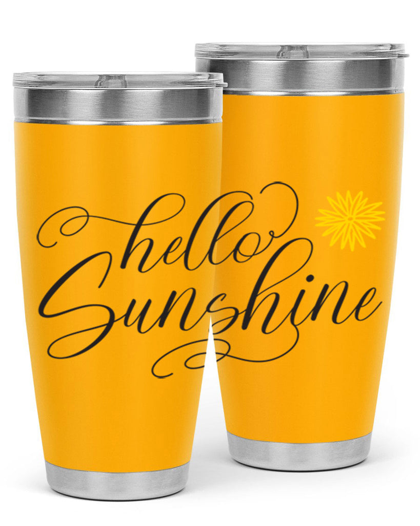 Hello Spring Lettering201#- spring- Tumbler