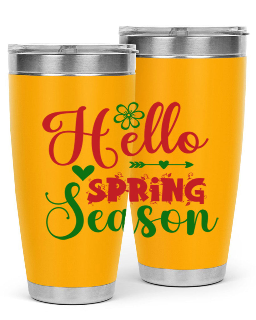 Hello Spring Season 224#- spring- Tumbler