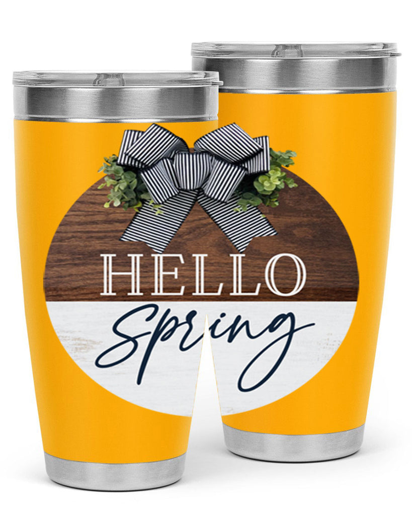 Hello Spring basic Mockup187#- spring- Tumbler