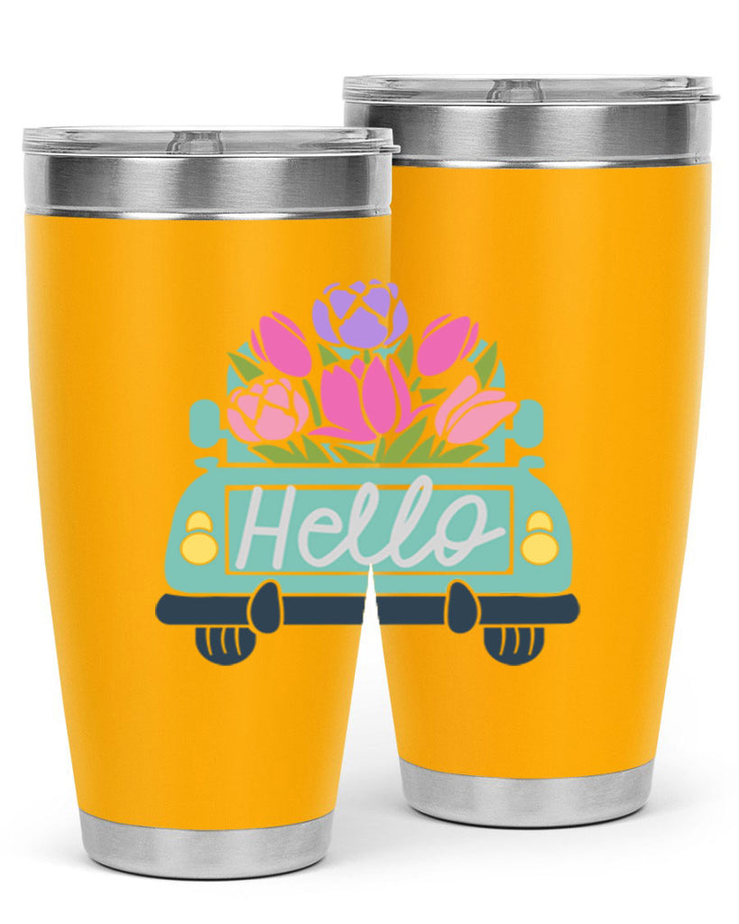 Hello Truck218#- spring- Tumbler
