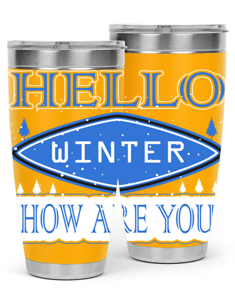 Hello Winter 165#- winter- Tumbler