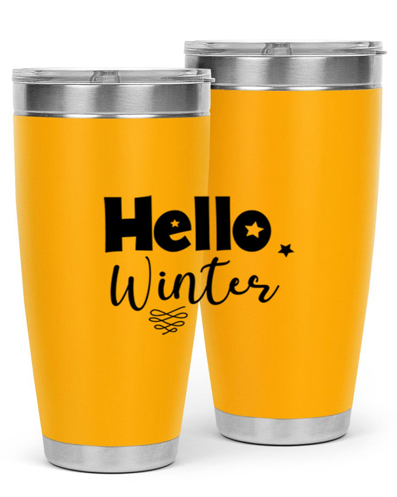 Hello Winter 170#- winter- Tumbler