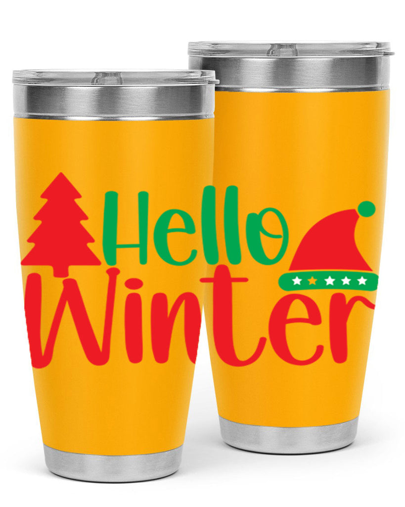 Hello Winter 180#- winter- Tumbler