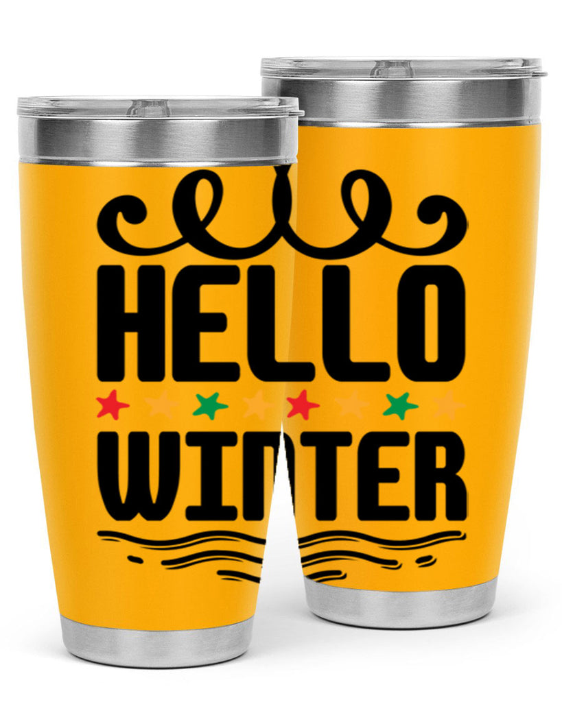 Hello Winter 185#- winter- Tumbler