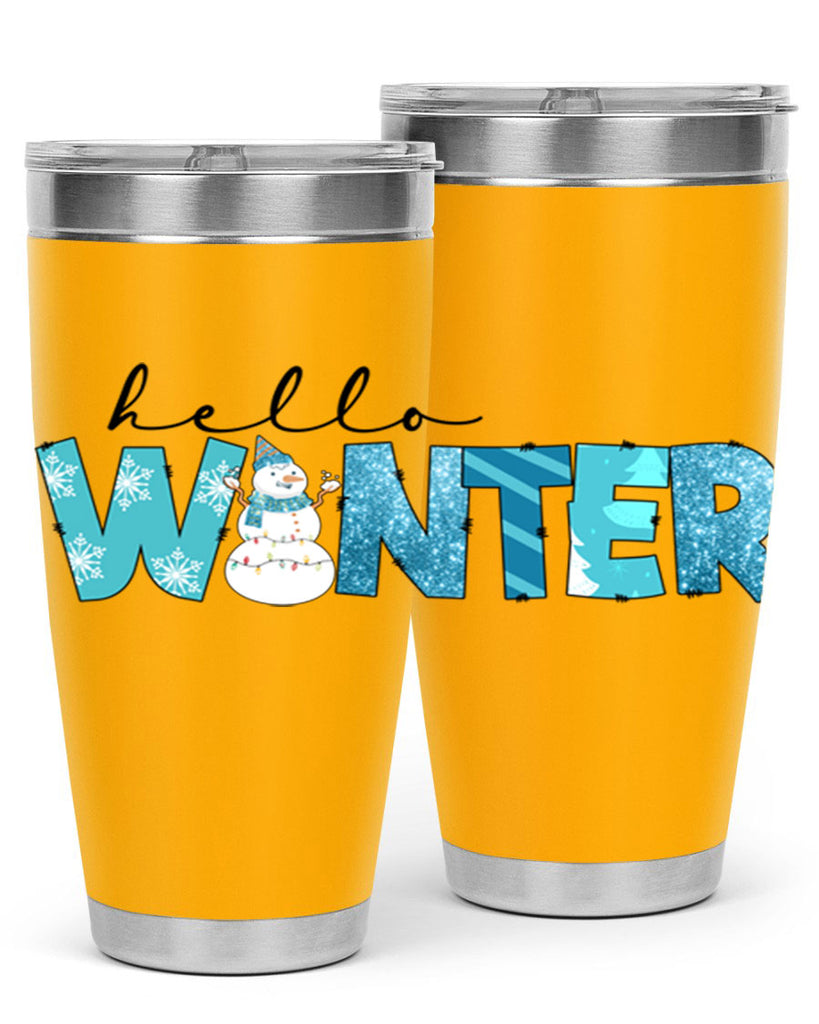 Hello Winter 188#- winter- Tumbler