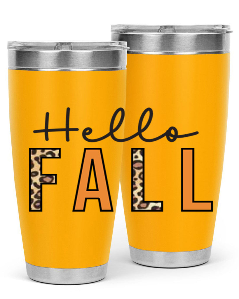 Hello fall 276#- fall- Tumbler
