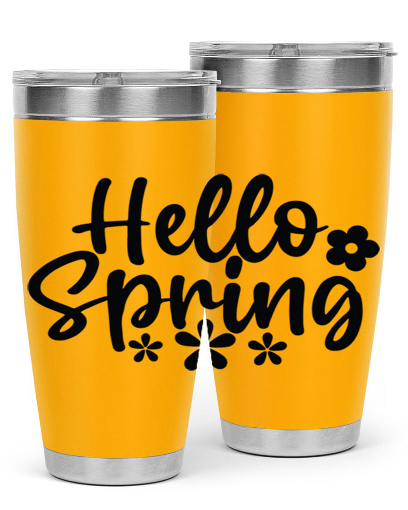 Hello spring  design 232#- spring- Tumbler