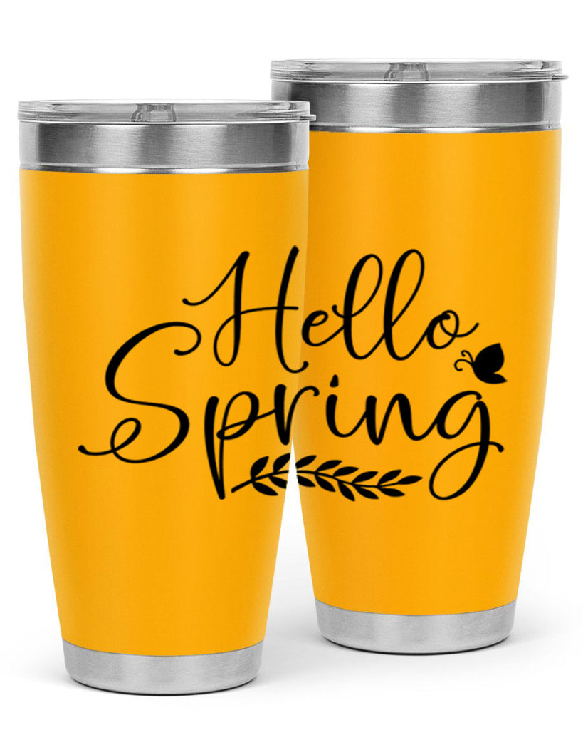 Hello spring design  222#- spring- Tumbler