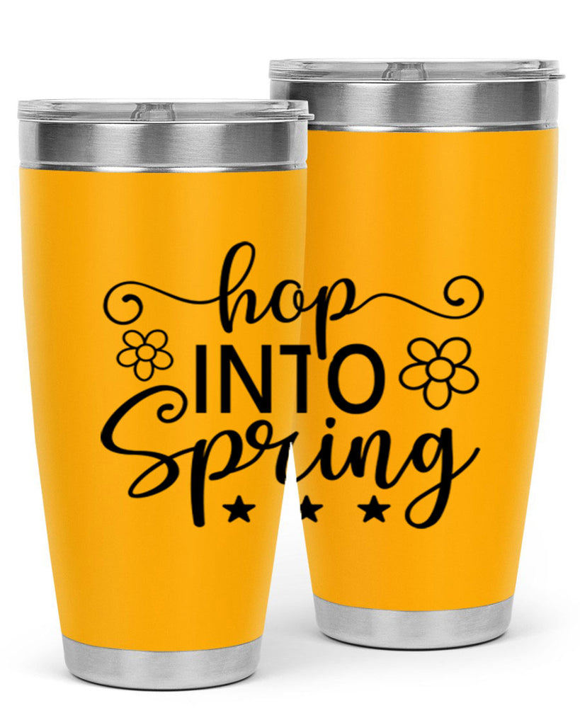 Hop into spring  252#- spring- Tumbler