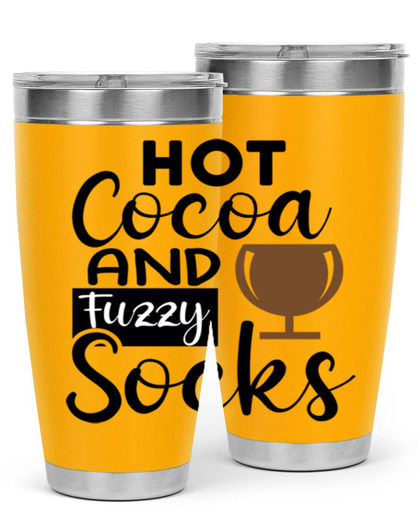 Hot Cocoa And Fuzzy Socks 218#- winter- Tumbler