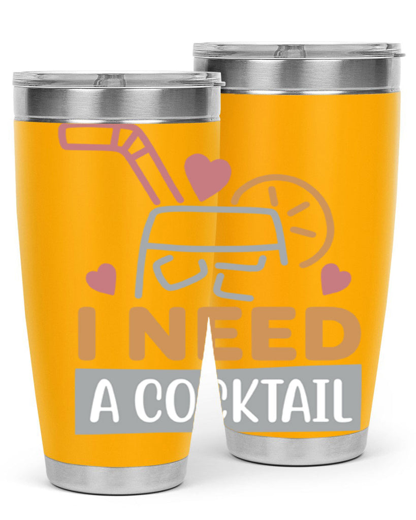 I Need A Cocktail 107#- fashion- Cotton Tank