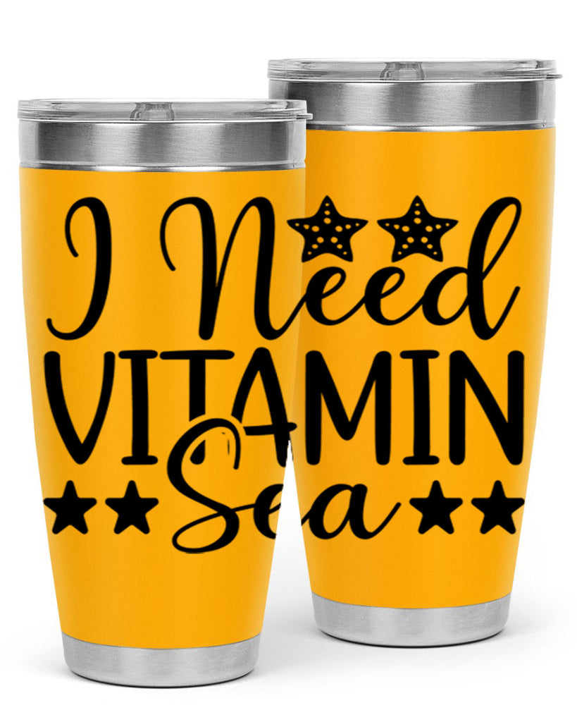 I Need Vitamin Sea 232#- mermaid- Tumbler