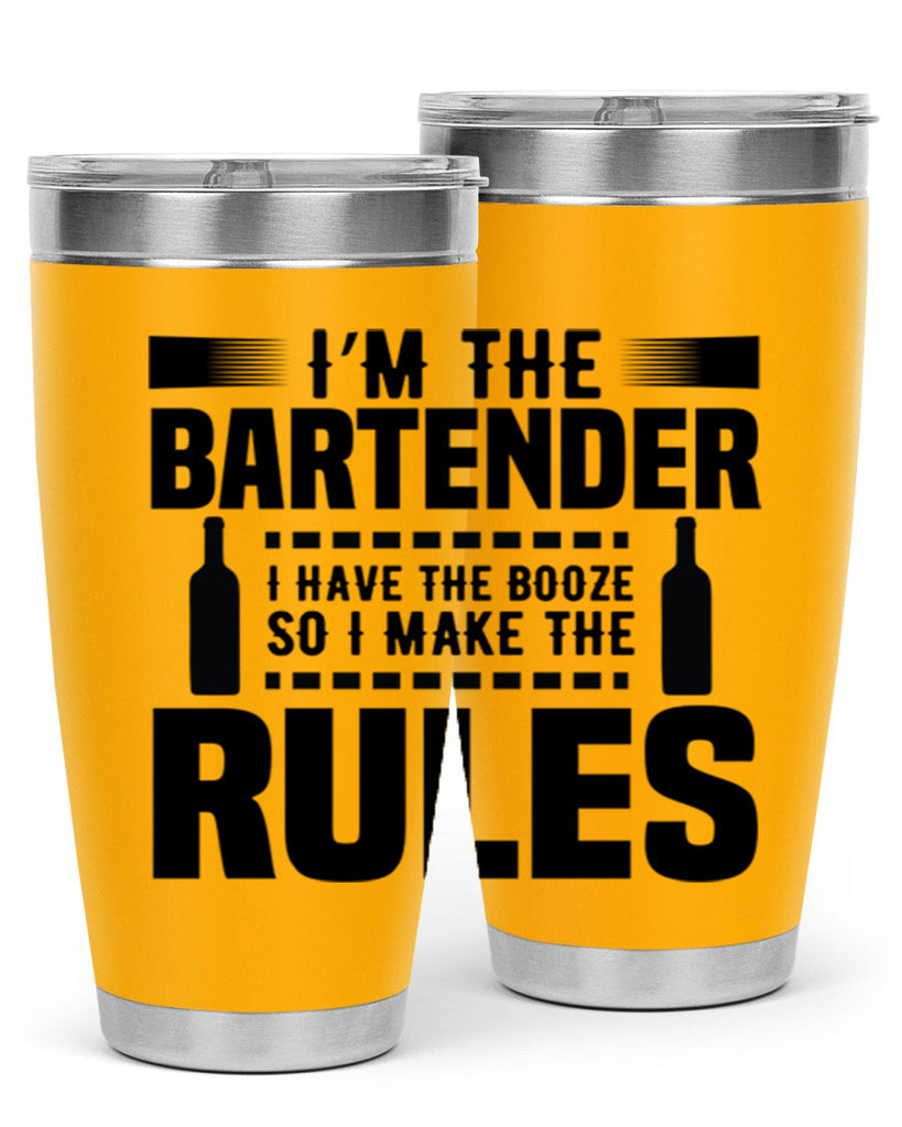 I am the Bartender Style 2#- bartender- tumbler