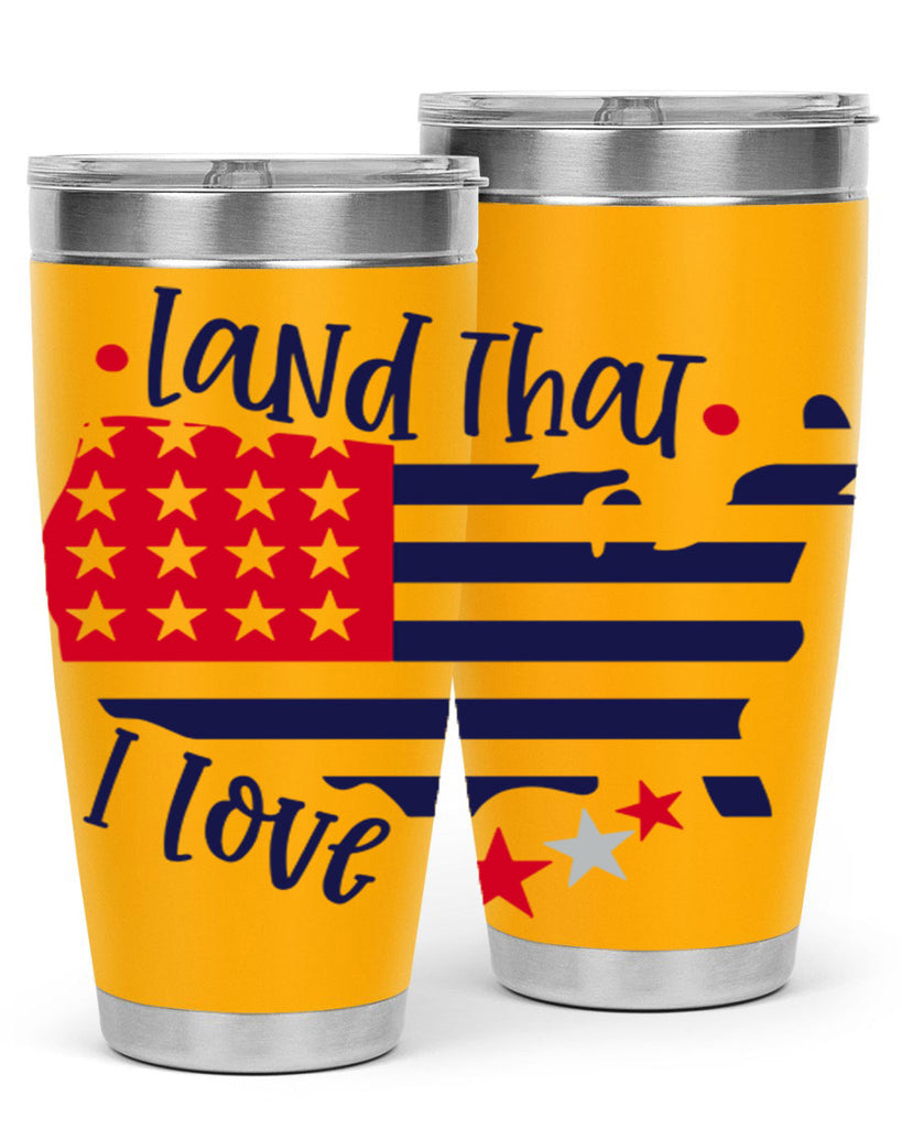Land That I Love Style 158#- Fourt Of July- Tumbler