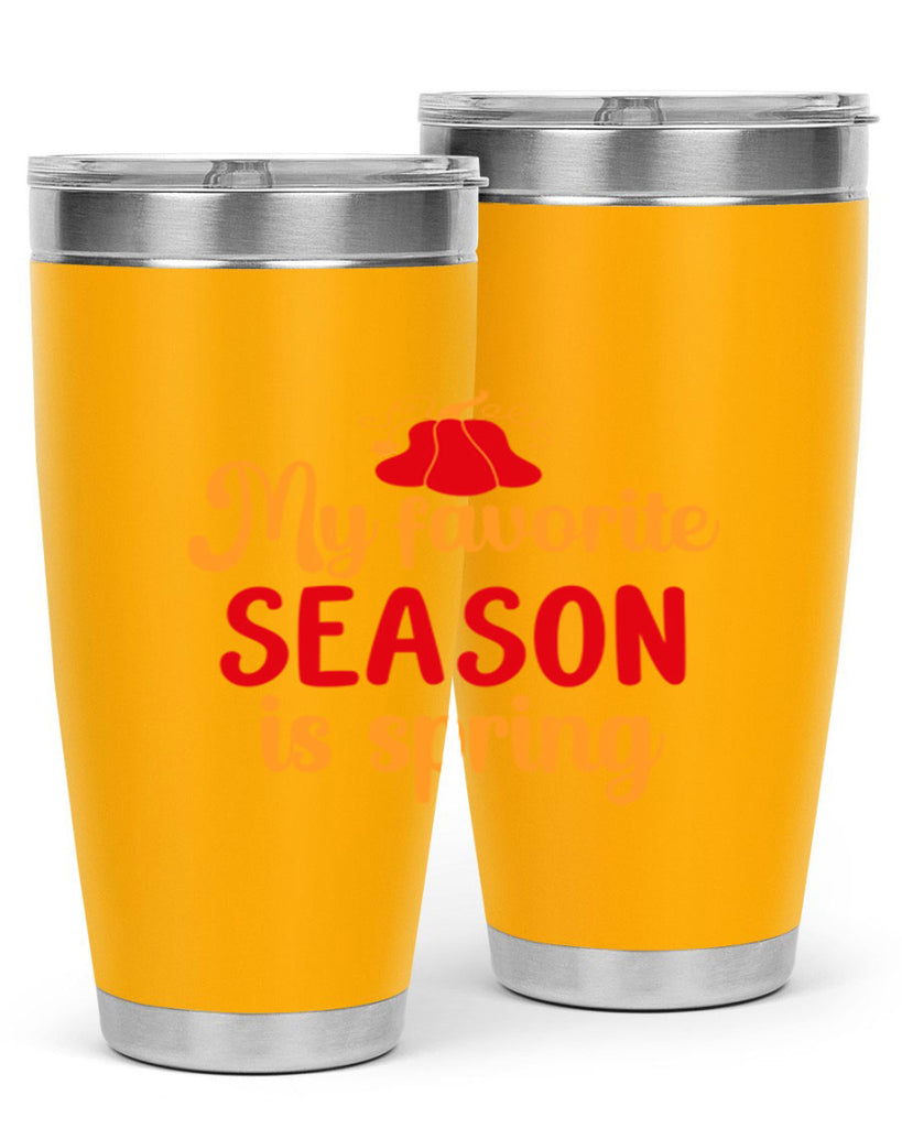 My favorite season is spring 343#- spring- Tumbler