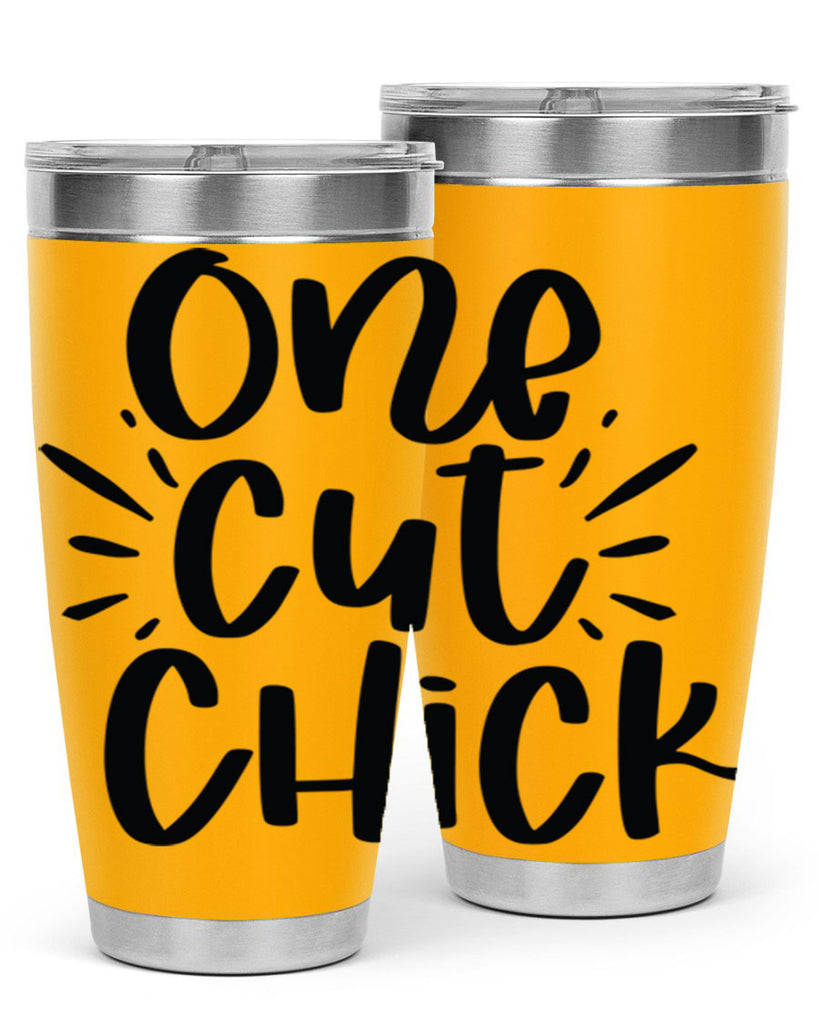 One cut chick  388#- spring- Tumbler