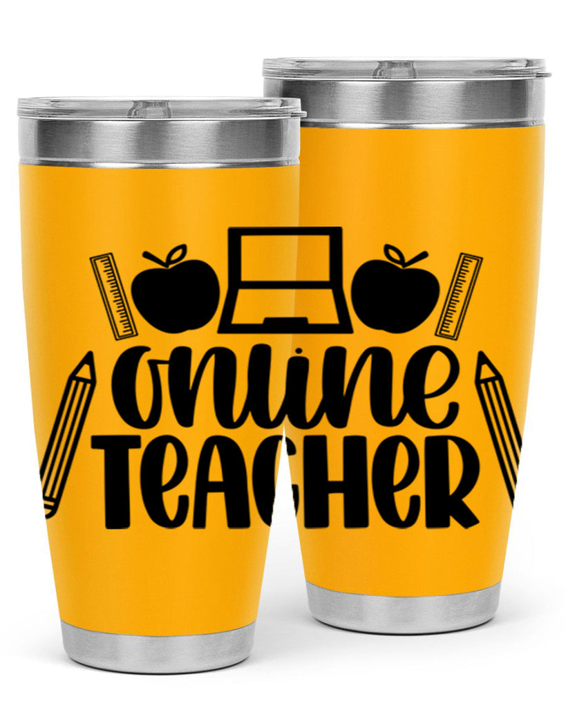 Online Teacher Style 61#- teacher- tumbler