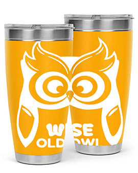 Owl Lover Wise Old Owl A TurtleRabbit 13#- owl- Tumblers