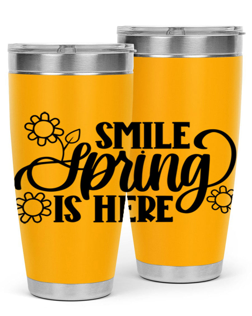 PNG_Smile Spring Is Here395#- spring- Tumbler