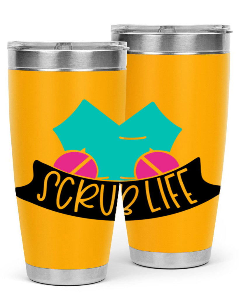 Scrub Life Style Style 45#- nurse- tumbler