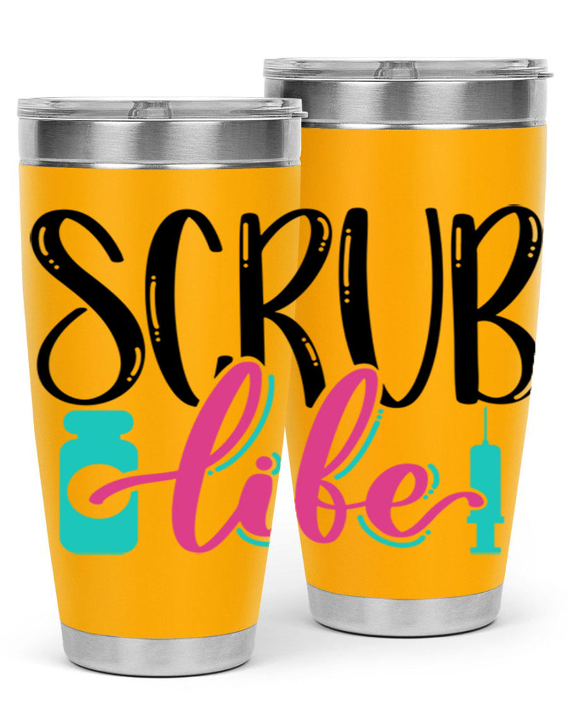Scrub Life Style Style 46#- nurse- tumbler