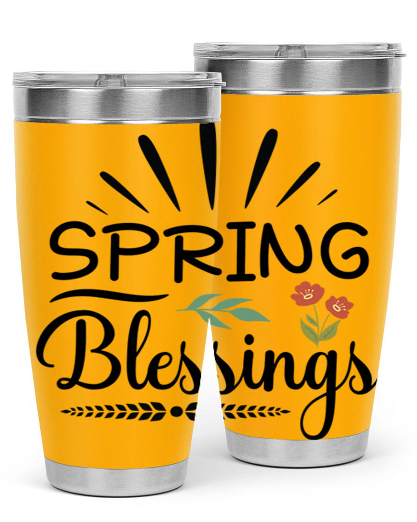 Spring Blessings  482#- spring- Tumbler