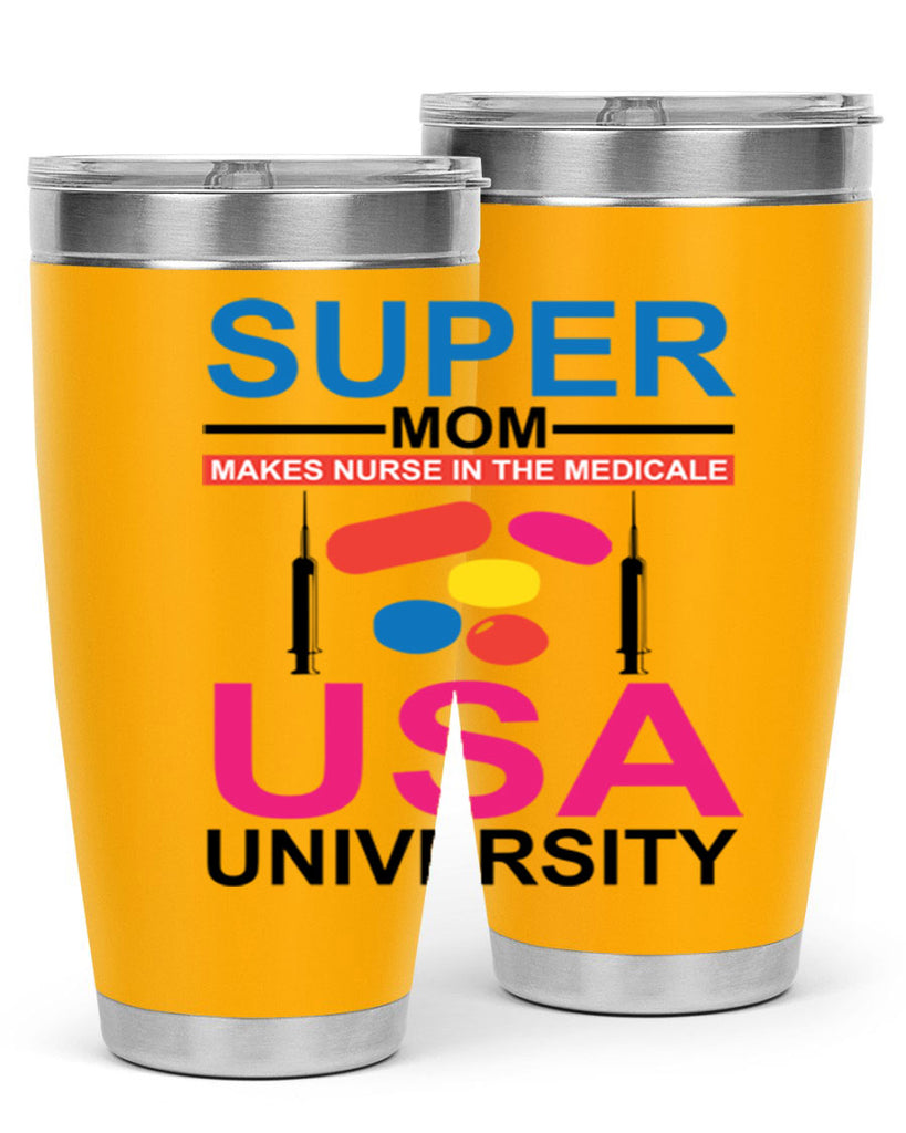 Super Mom Makes Nurse in the Style 333#- nurse- tumbler
