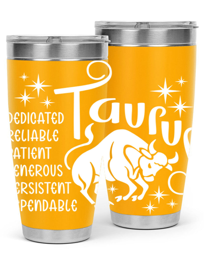 Taurus 491#- zodiac- Tumbler