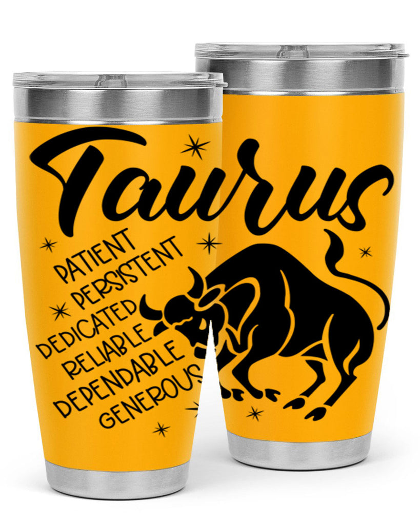 Taurus 492#- zodiac- Tumbler