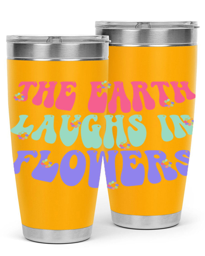 The earth laughs in flowers 532#- spring- Tumbler