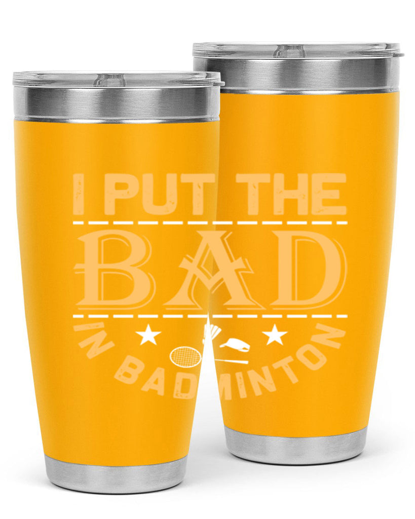 i 1056#- badminton- Tumbler