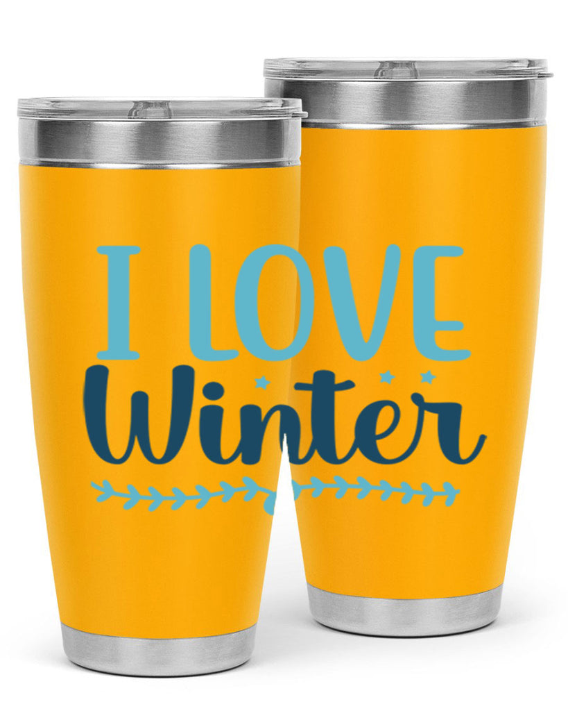 i love winter 226#- winter- Tumbler
