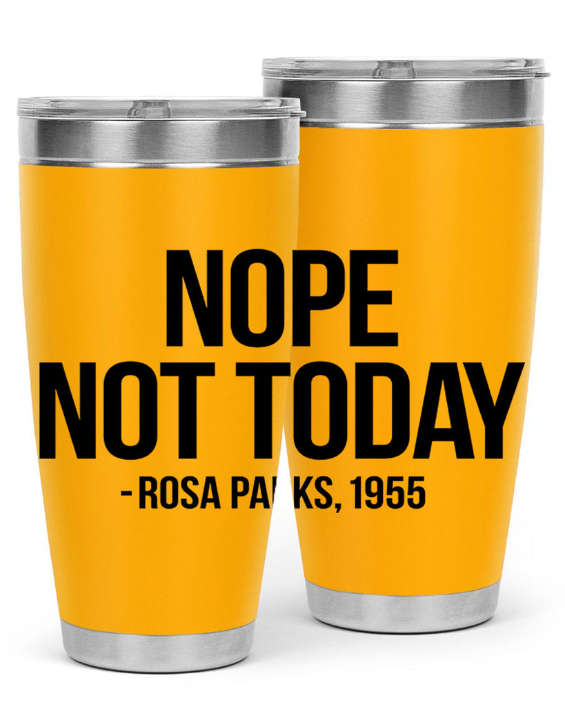 nope not today rosa parks 60#- black words phrases- Cotton Tank