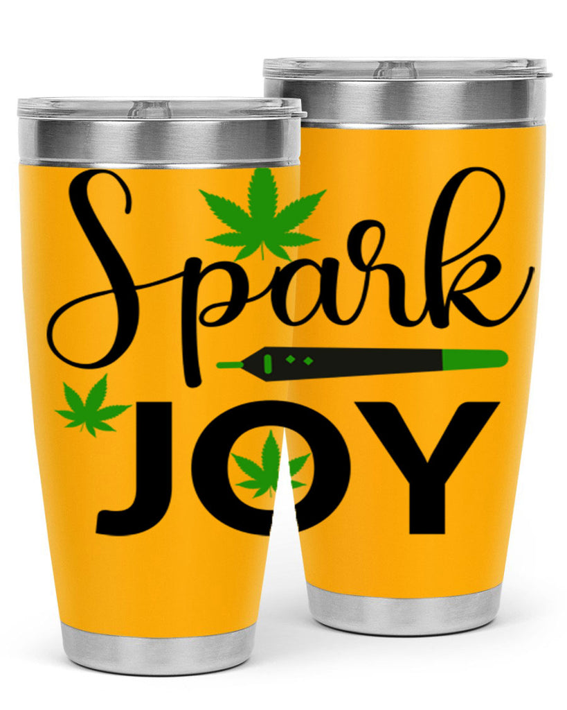 spark joy 250#- marijuana- Tumbler