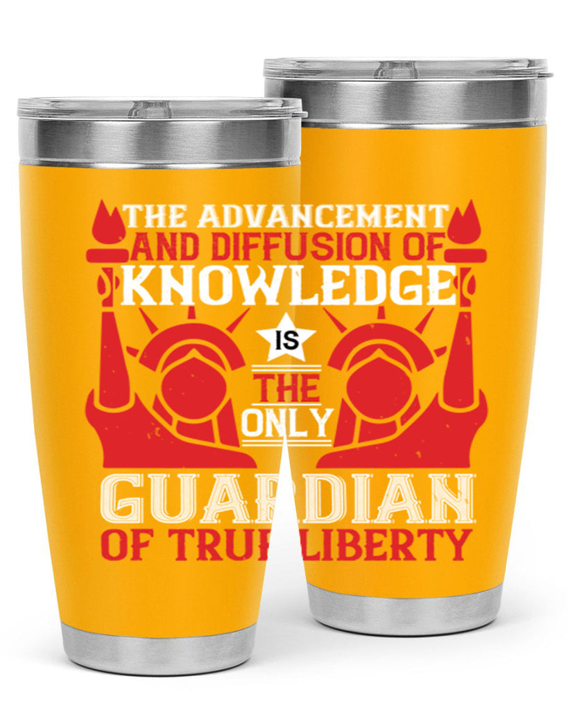 the advencement and diffusion of knowledge Style 190#- Fourt Of July- Tumbler