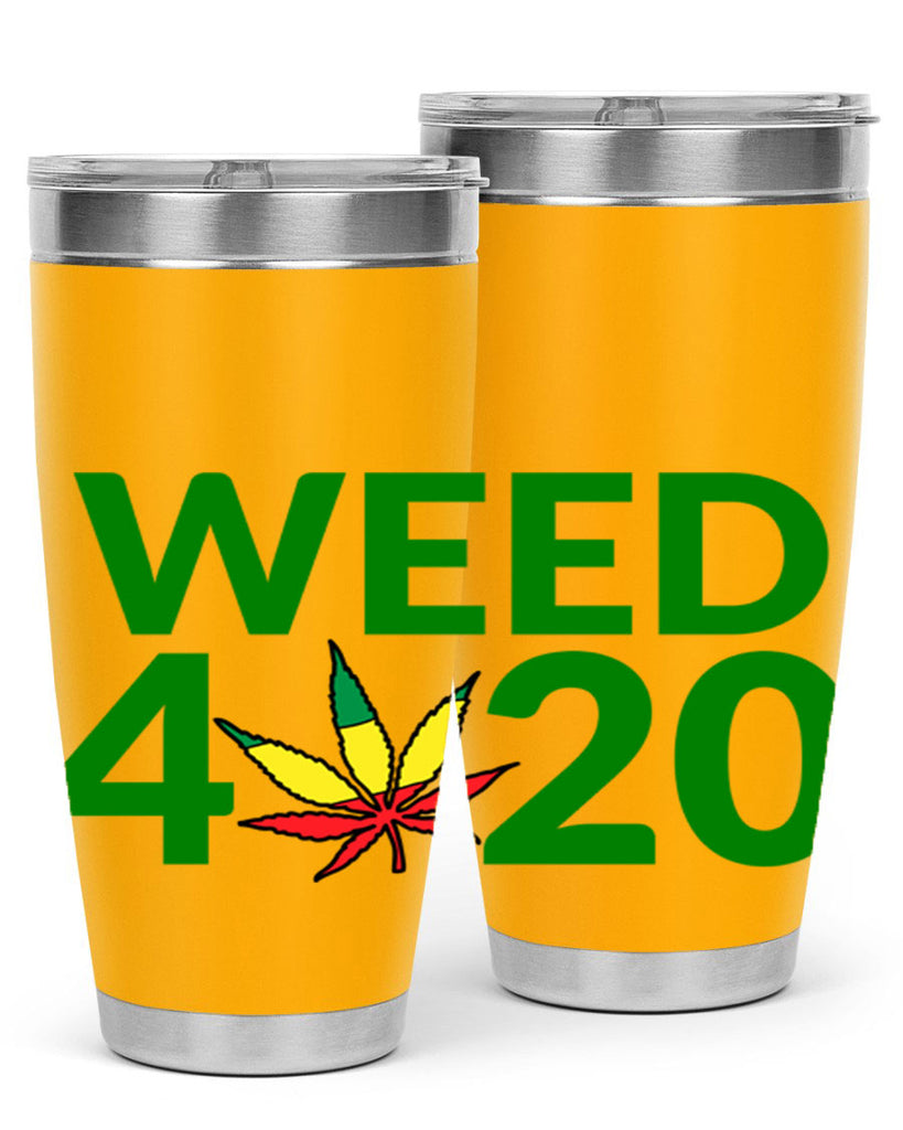 weed 420 cannabis 281#- marijuana- Tumbler